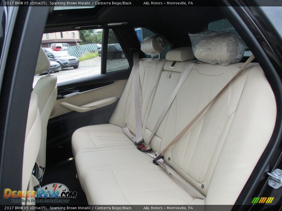 Rear Seat of 2017 BMW X5 xDrive35i Photo #12