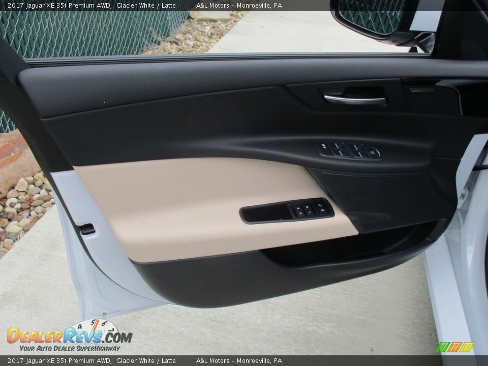 Door Panel of 2017 Jaguar XE 35t Premium AWD Photo #11