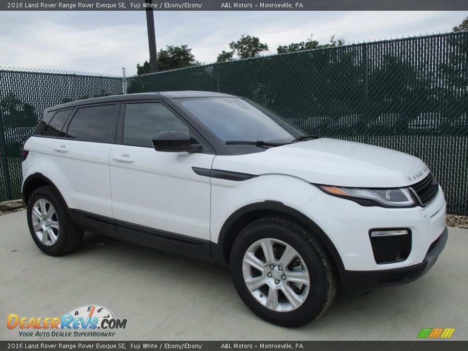 2016 Land Rover Range Rover Evoque SE Fuji White / Ebony/Ebony Photo #1
