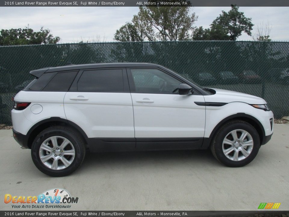 2016 Land Rover Range Rover Evoque SE Fuji White / Ebony/Ebony Photo #2