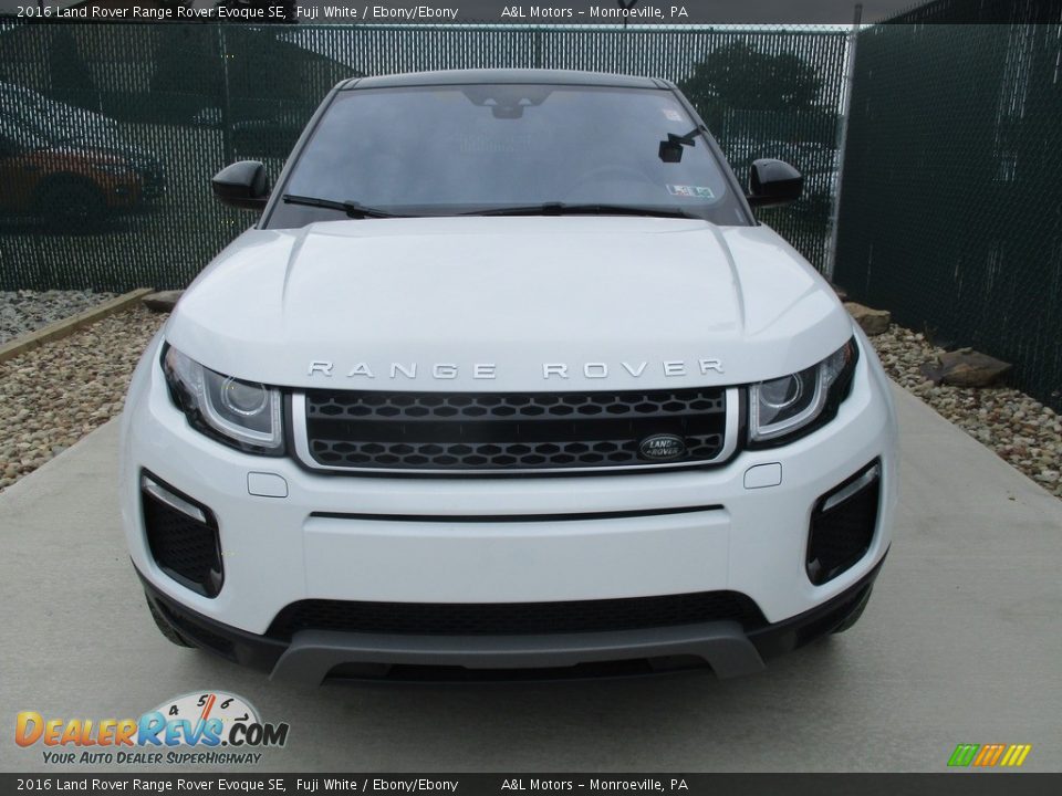 2016 Land Rover Range Rover Evoque SE Fuji White / Ebony/Ebony Photo #6