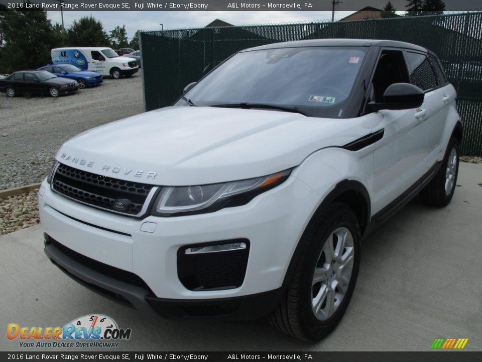 2016 Land Rover Range Rover Evoque SE Fuji White / Ebony/Ebony Photo #7