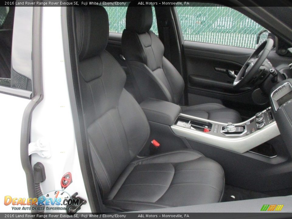 2016 Land Rover Range Rover Evoque SE Fuji White / Ebony/Ebony Photo #11