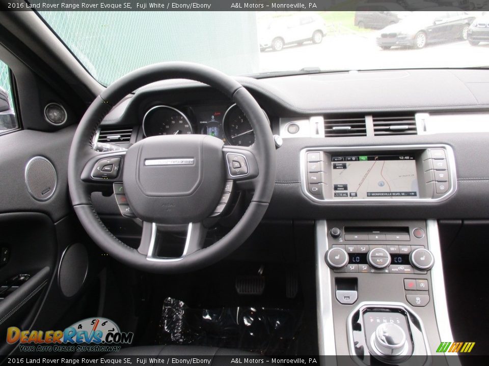 2016 Land Rover Range Rover Evoque SE Fuji White / Ebony/Ebony Photo #13