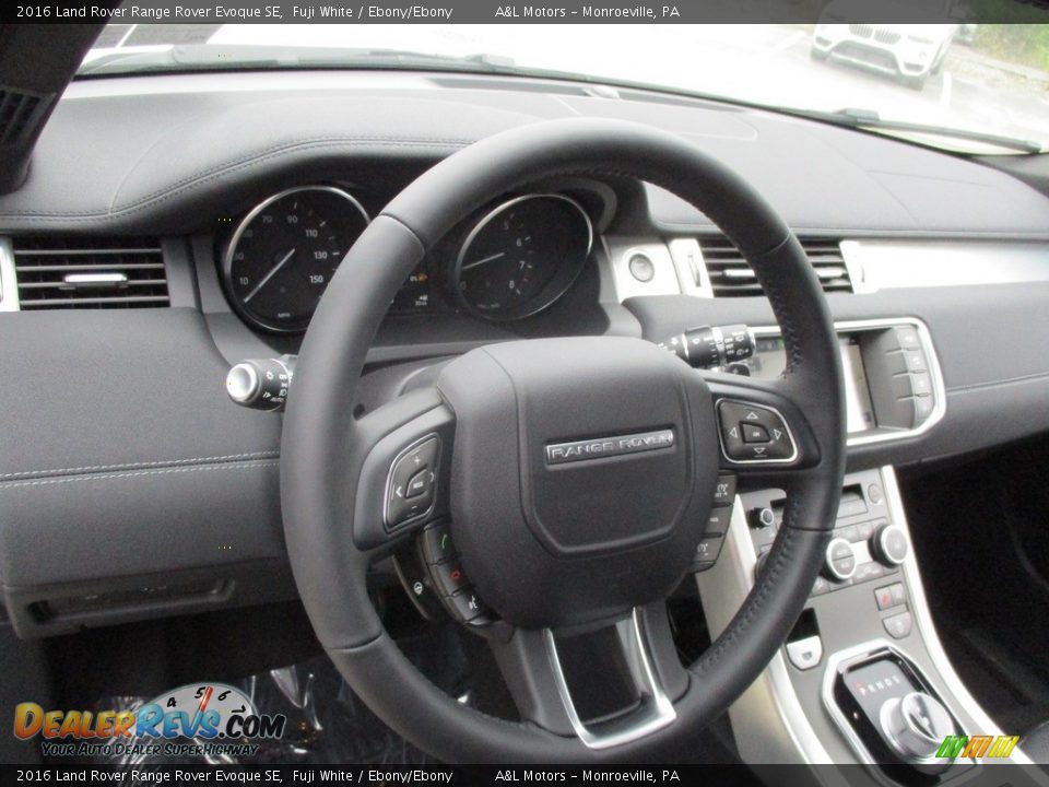 2016 Land Rover Range Rover Evoque SE Fuji White / Ebony/Ebony Photo #14