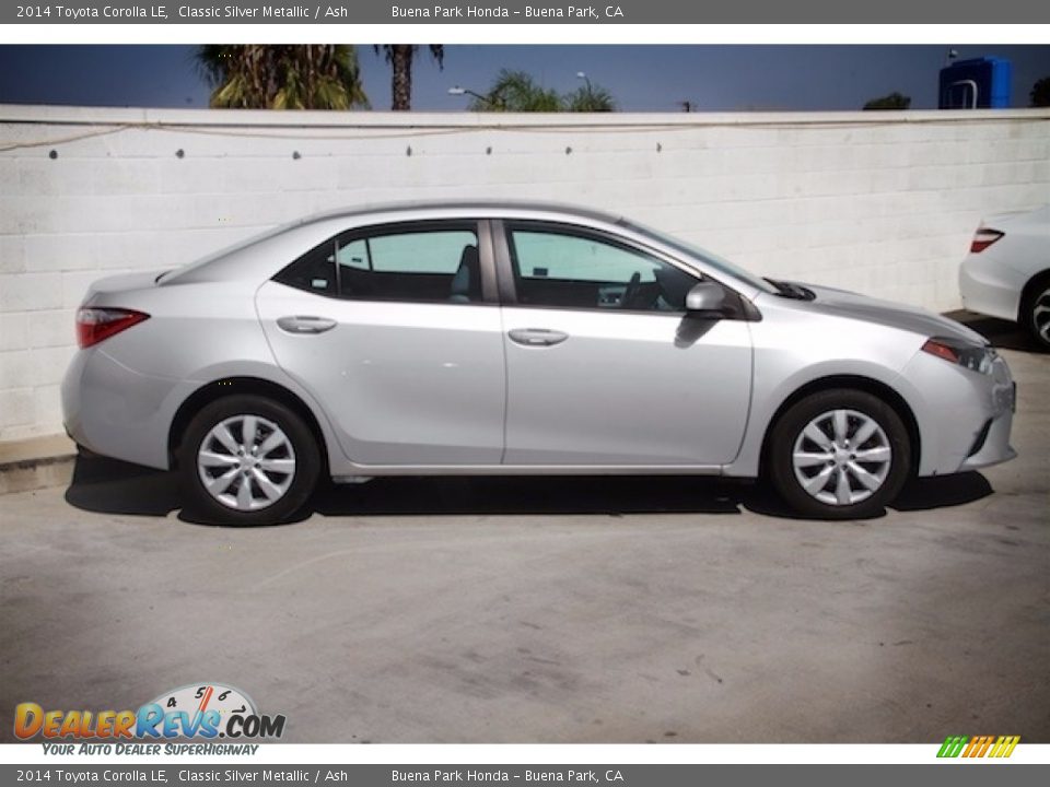 2014 Toyota Corolla LE Classic Silver Metallic / Ash Photo #8