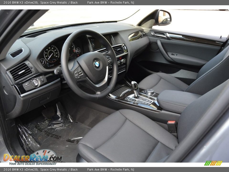 2016 BMW X3 xDrive28i Space Grey Metallic / Black Photo #10