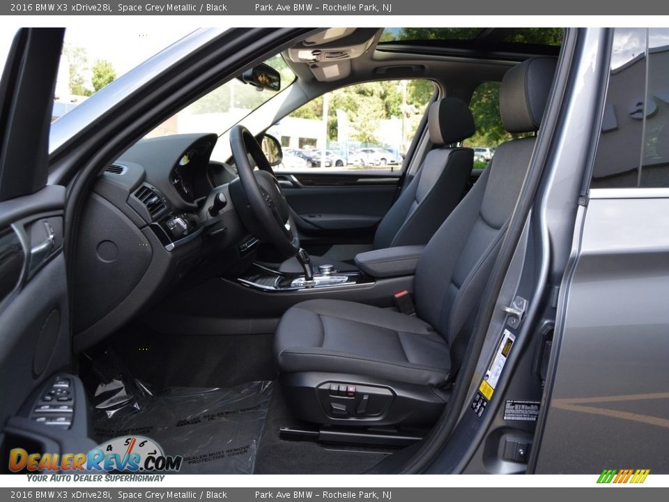 2016 BMW X3 xDrive28i Space Grey Metallic / Black Photo #11