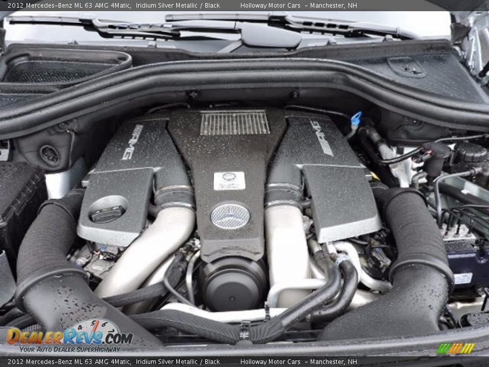 2012 Mercedes-Benz ML 63 AMG 4Matic 5.5 Liter AMG DI Twin Turbocharged DOHC 32-Valve VVT V8 Engine Photo #15