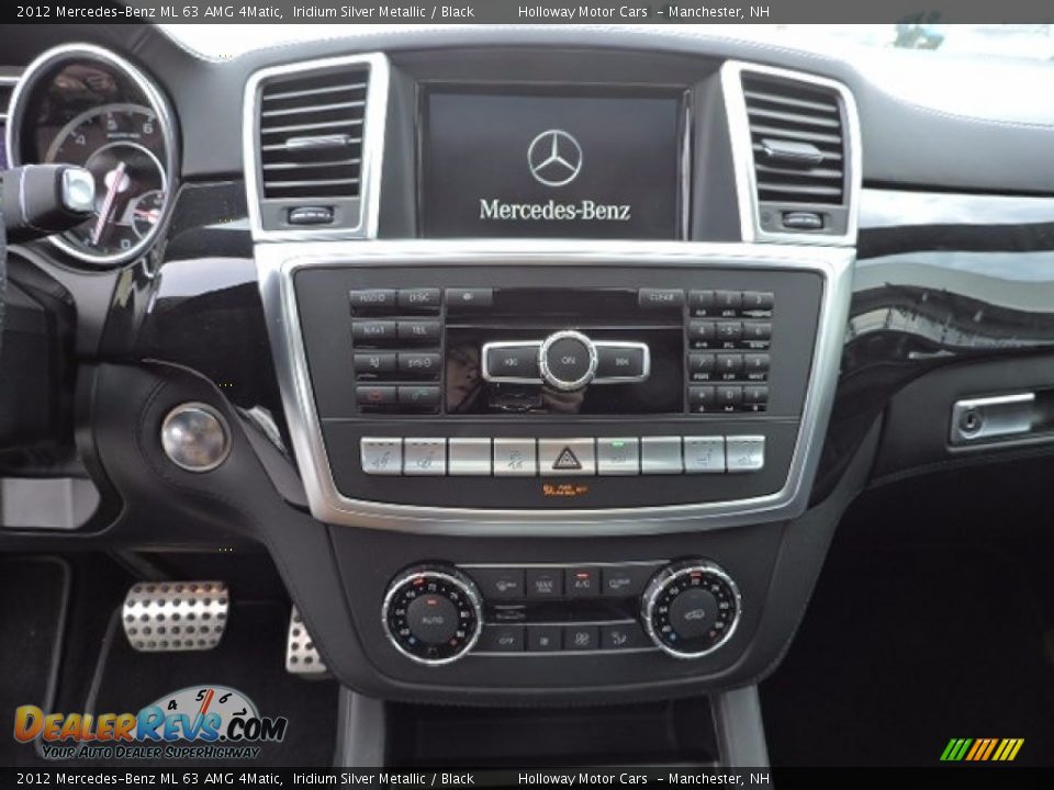 2012 Mercedes-Benz ML 63 AMG 4Matic Iridium Silver Metallic / Black Photo #16