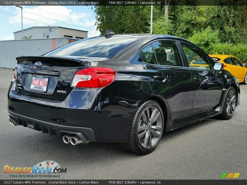 2017 Subaru WRX Premium Crystal Black Silica / Carbon Black Photo #4