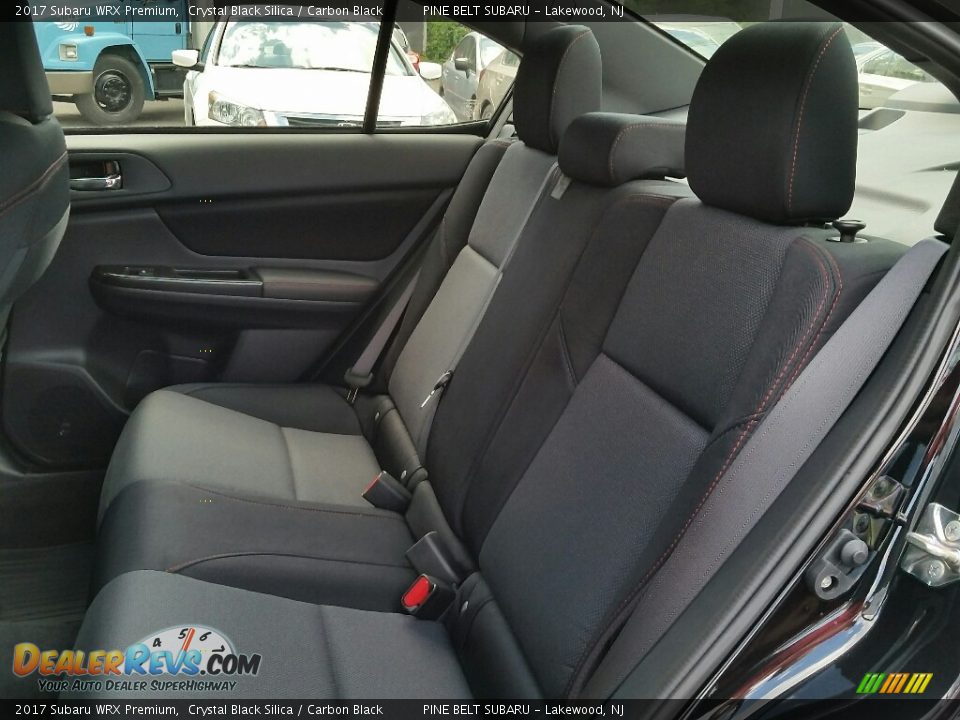 Rear Seat of 2017 Subaru WRX Premium Photo #6