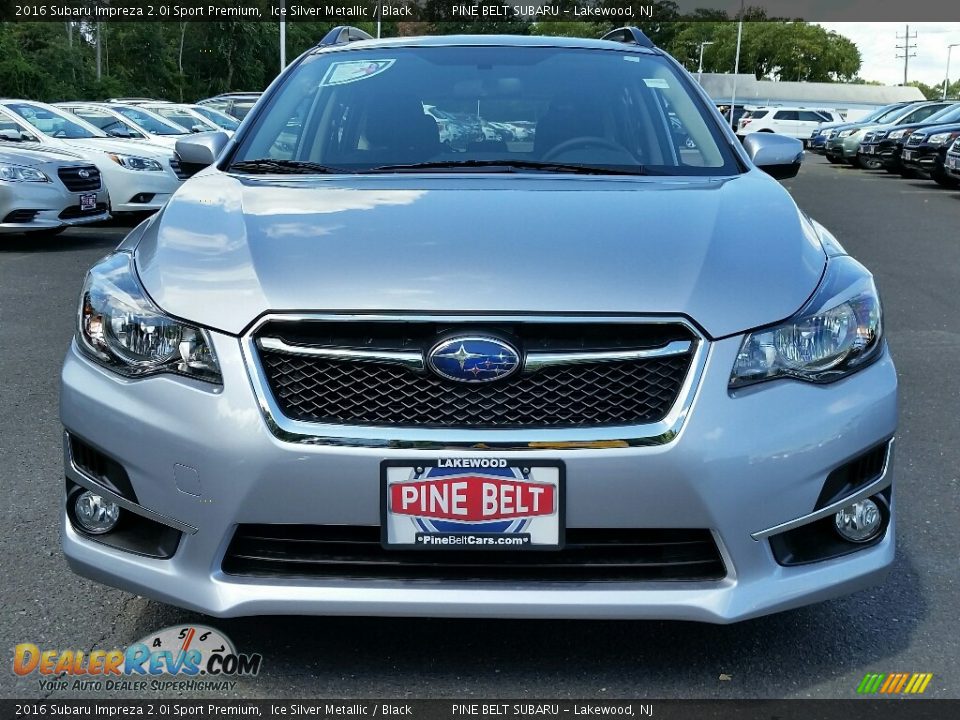 2016 Subaru Impreza 2.0i Sport Premium Ice Silver Metallic / Black Photo #2