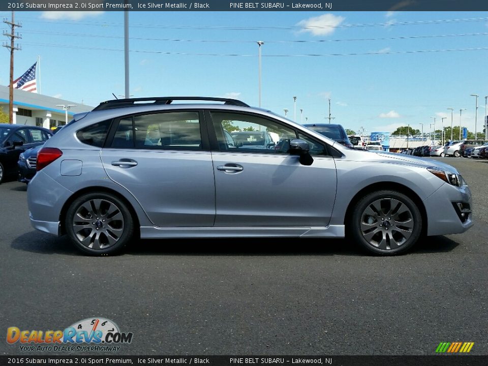 2016 Subaru Impreza 2.0i Sport Premium Ice Silver Metallic / Black Photo #3