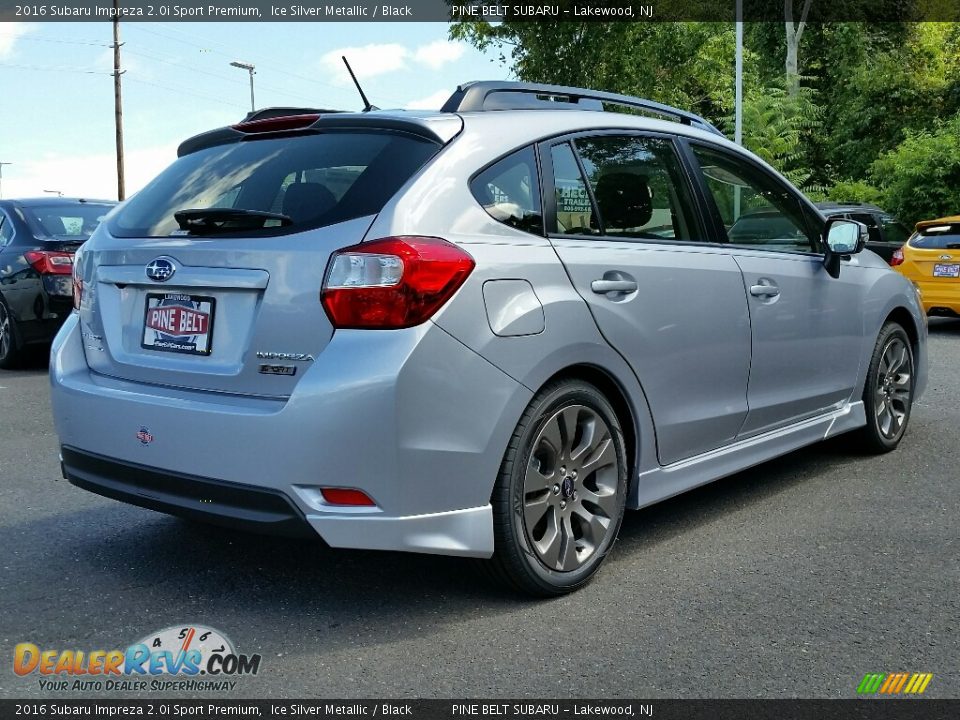 2016 Subaru Impreza 2.0i Sport Premium Ice Silver Metallic / Black Photo #4