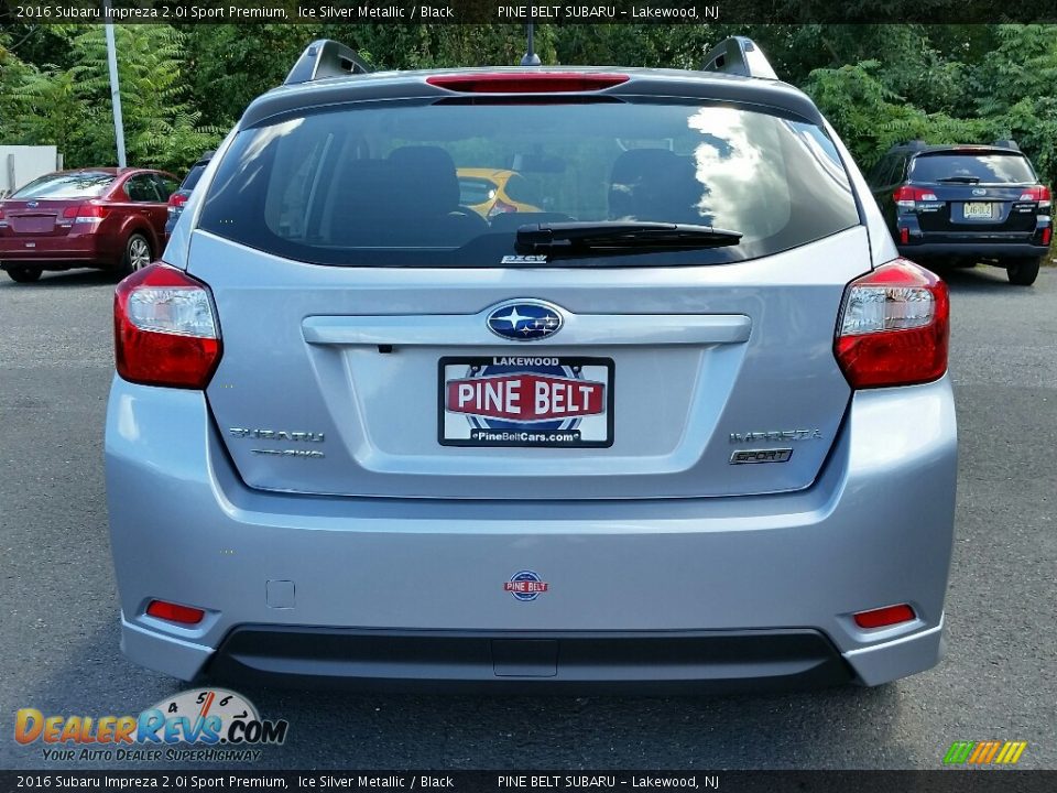 2016 Subaru Impreza 2.0i Sport Premium Ice Silver Metallic / Black Photo #5