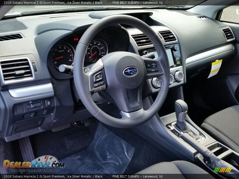 2016 Subaru Impreza 2.0i Sport Premium Ice Silver Metallic / Black Photo #7