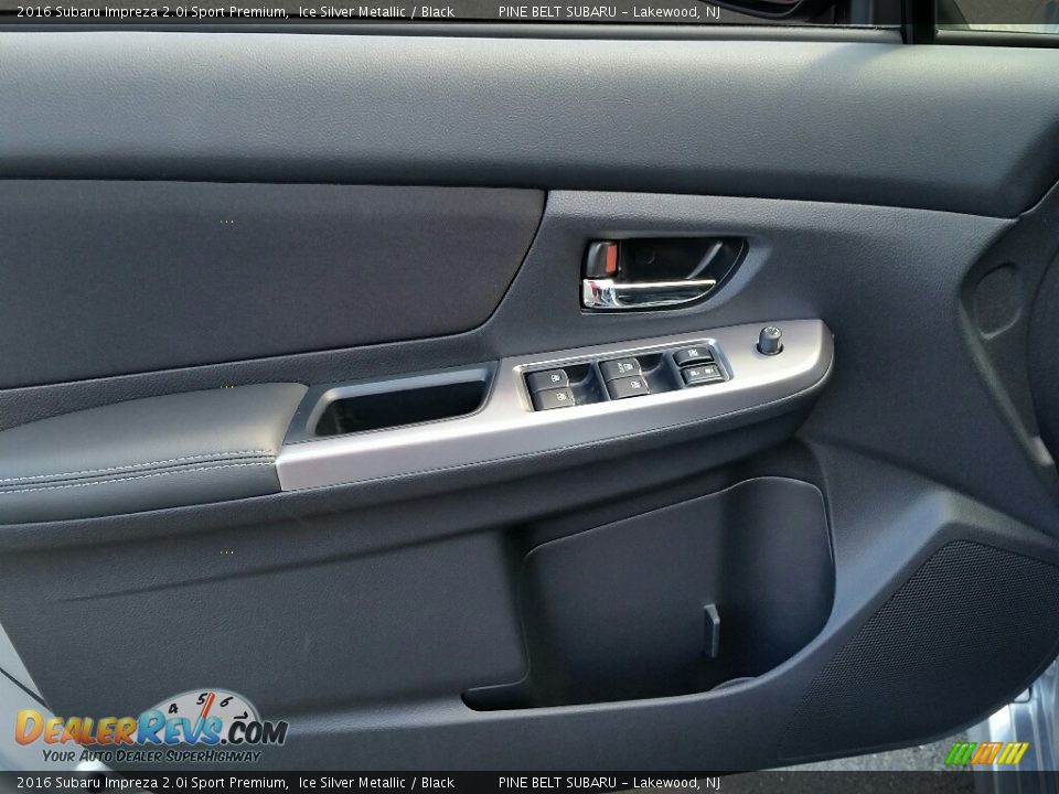 2016 Subaru Impreza 2.0i Sport Premium Ice Silver Metallic / Black Photo #8
