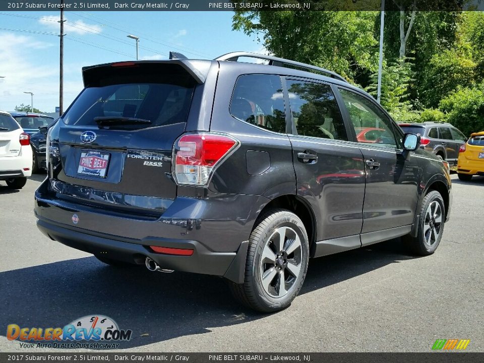 2017 Subaru Forester 2.5i Limited Dark Gray Metallic / Gray Photo #4