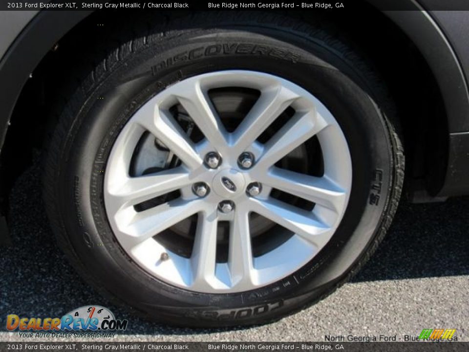 2013 Ford Explorer XLT Sterling Gray Metallic / Charcoal Black Photo #9