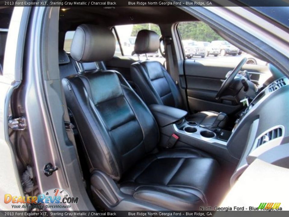 2013 Ford Explorer XLT Sterling Gray Metallic / Charcoal Black Photo #15