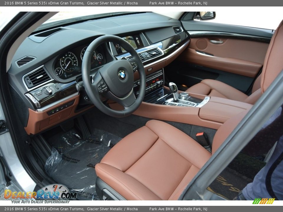 Mocha Interior - 2016 BMW 5 Series 535i xDrive Gran Turismo Photo #10