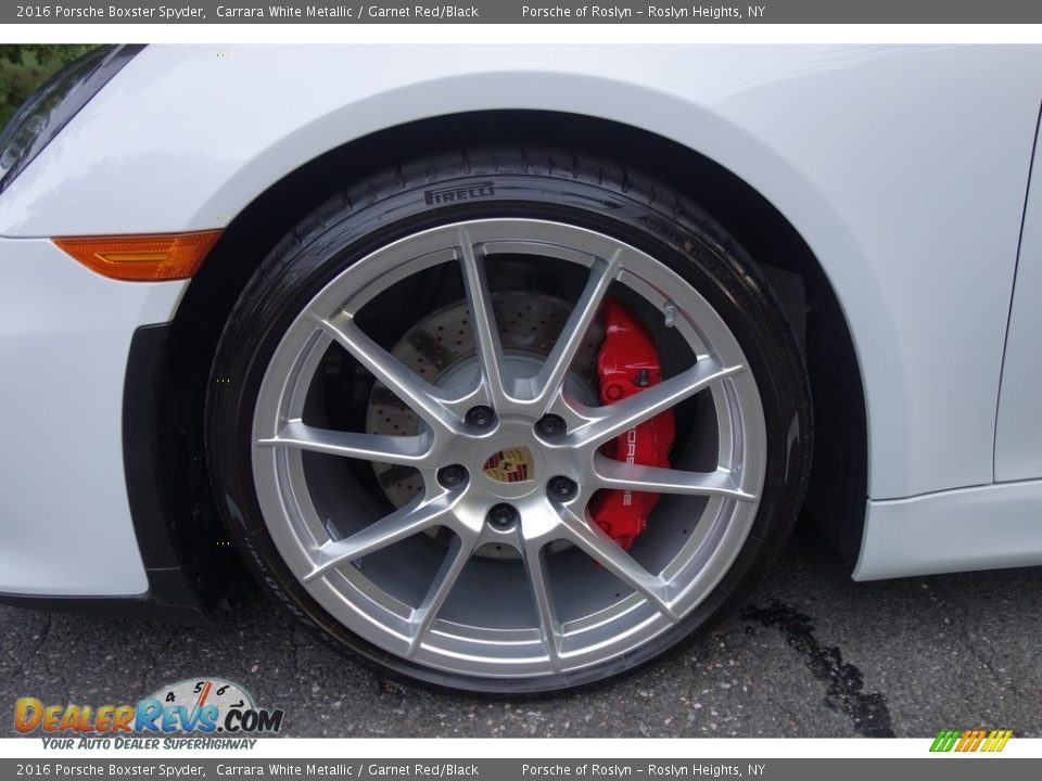 2016 Porsche Boxster Spyder Wheel Photo #9