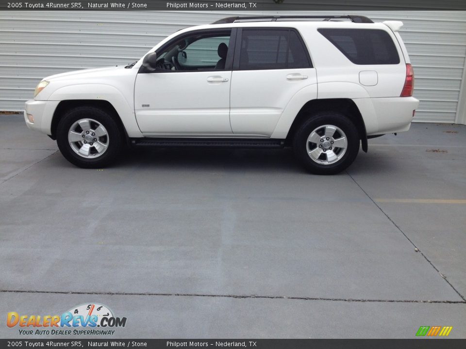 2005 Toyota 4Runner SR5 Natural White / Stone Photo #4