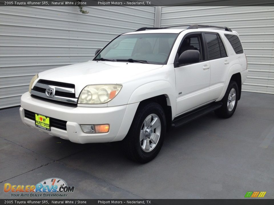 2005 Toyota 4Runner SR5 Natural White / Stone Photo #5