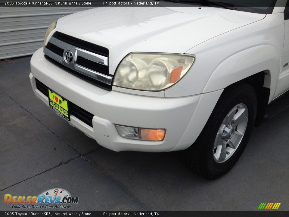 2005 Toyota 4Runner SR5 Natural White / Stone Photo #8