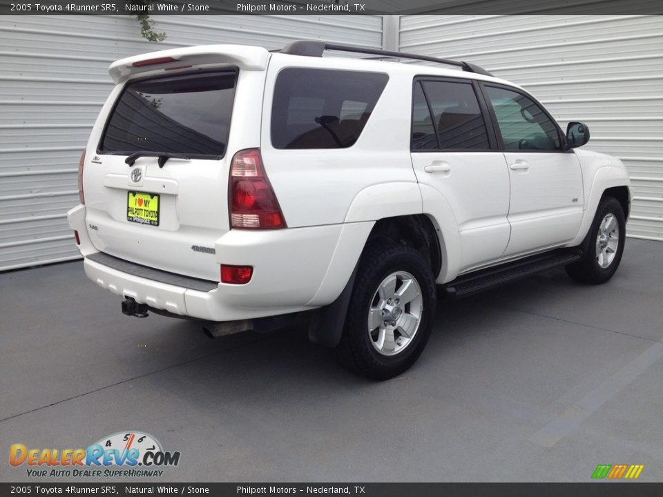 2005 Toyota 4Runner SR5 Natural White / Stone Photo #12