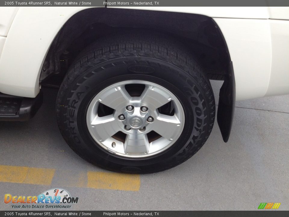 2005 Toyota 4Runner SR5 Natural White / Stone Photo #17