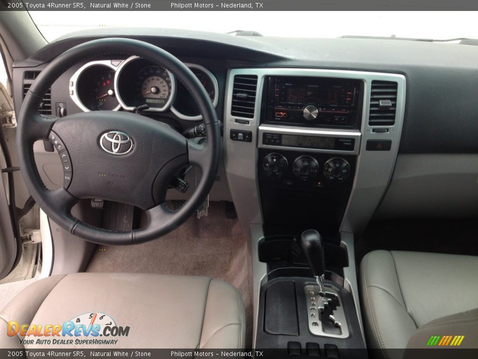 2005 Toyota 4Runner SR5 Natural White / Stone Photo #32