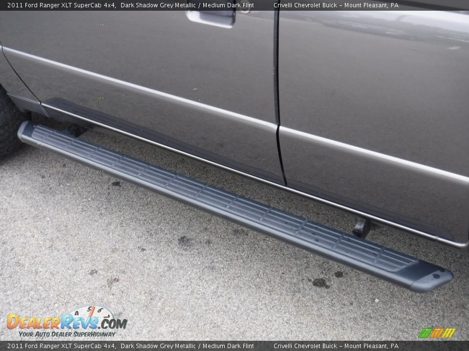 2011 Ford Ranger XLT SuperCab 4x4 Dark Shadow Grey Metallic / Medium Dark Flint Photo #6