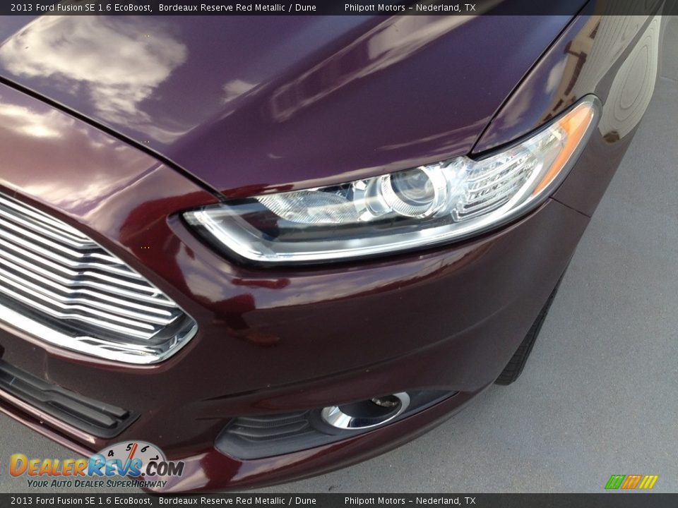 2013 Ford Fusion SE 1.6 EcoBoost Bordeaux Reserve Red Metallic / Dune Photo #6