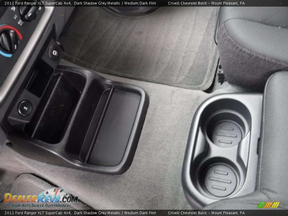 2011 Ford Ranger XLT SuperCab 4x4 Dark Shadow Grey Metallic / Medium Dark Flint Photo #26