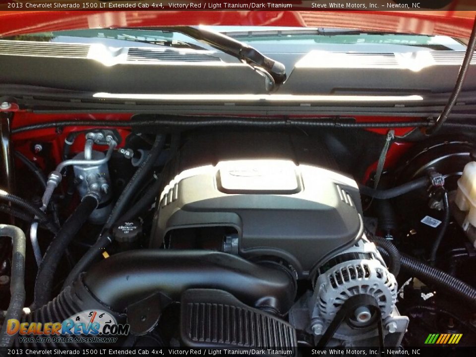2013 Chevrolet Silverado 1500 LT Extended Cab 4x4 Victory Red / Light Titanium/Dark Titanium Photo #23