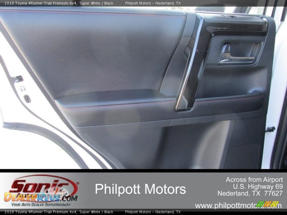 2016 Toyota 4Runner Trail Premium 4x4 Super White / Black Photo #15