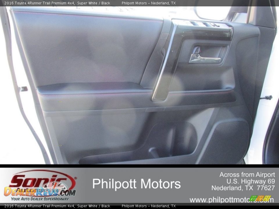 2016 Toyota 4Runner Trail Premium 4x4 Super White / Black Photo #17