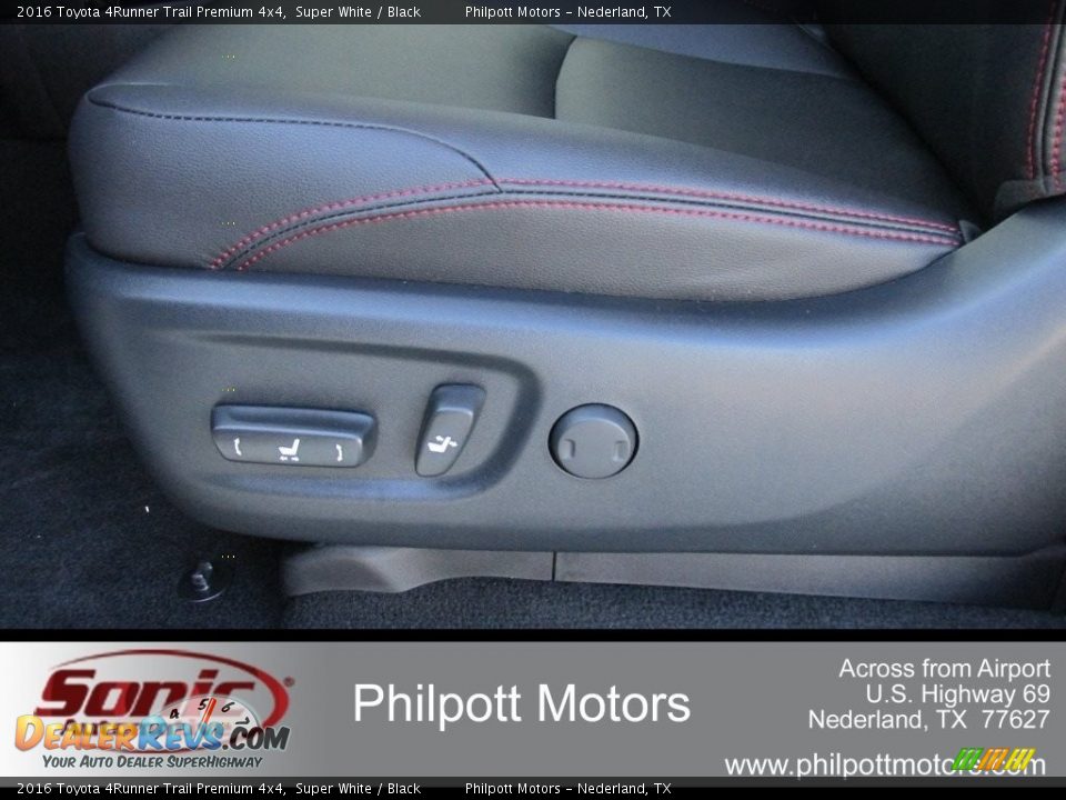 2016 Toyota 4Runner Trail Premium 4x4 Super White / Black Photo #20