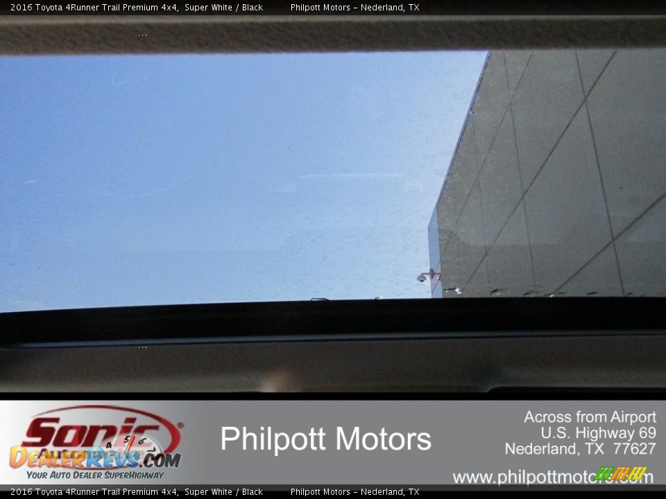 2016 Toyota 4Runner Trail Premium 4x4 Super White / Black Photo #21