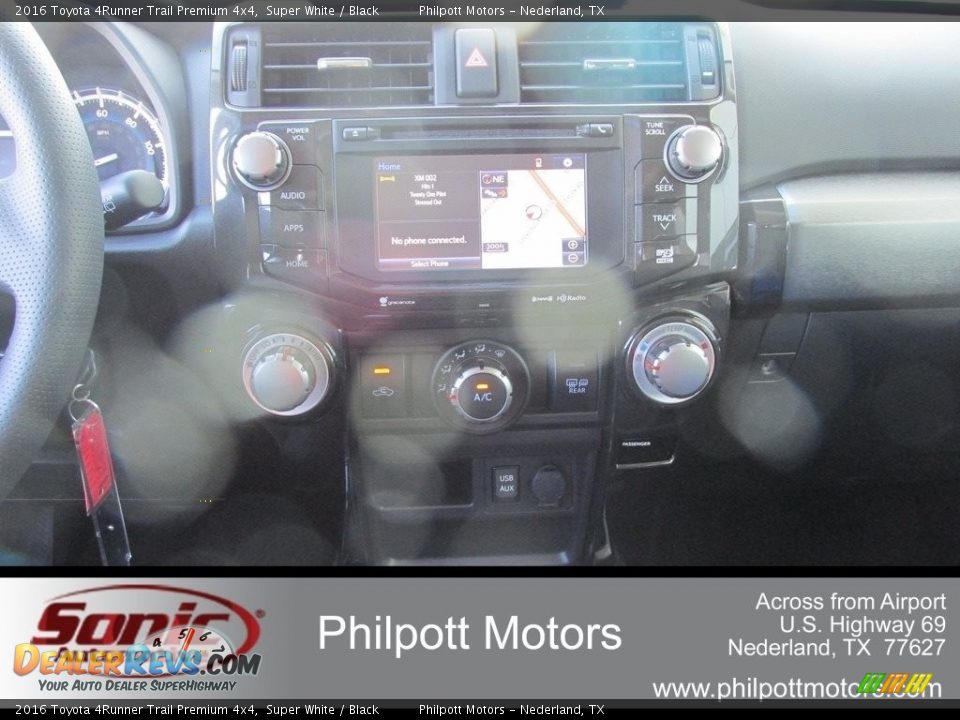 2016 Toyota 4Runner Trail Premium 4x4 Super White / Black Photo #23