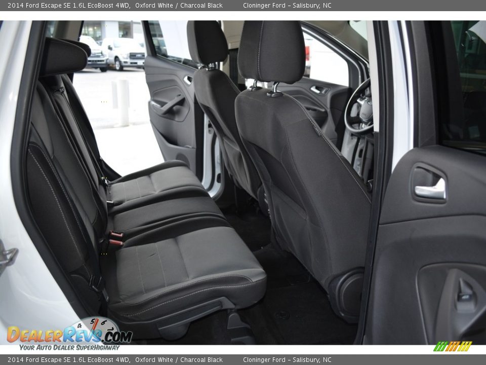 2014 Ford Escape SE 1.6L EcoBoost 4WD Oxford White / Charcoal Black Photo #13