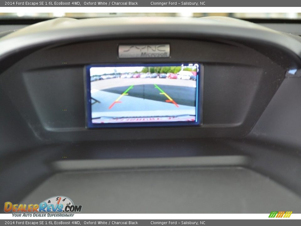 2014 Ford Escape SE 1.6L EcoBoost 4WD Oxford White / Charcoal Black Photo #17