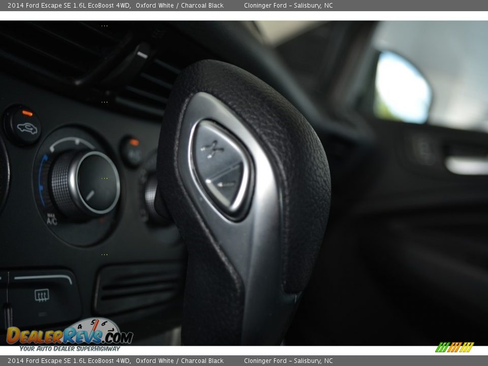 2014 Ford Escape SE 1.6L EcoBoost 4WD Oxford White / Charcoal Black Photo #21