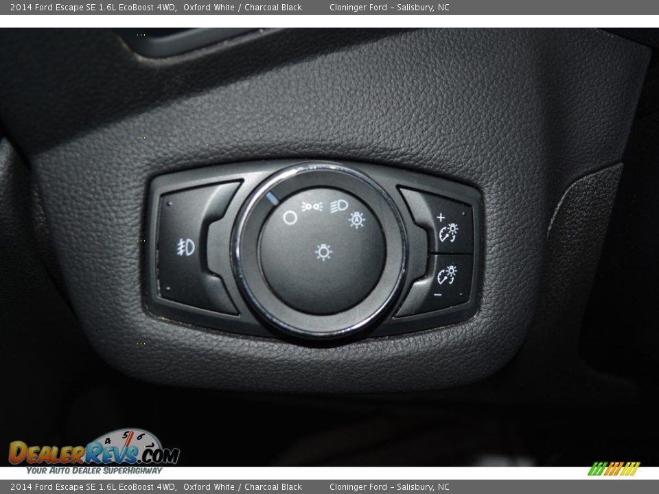 2014 Ford Escape SE 1.6L EcoBoost 4WD Oxford White / Charcoal Black Photo #24