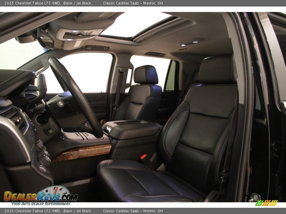 2015 Chevrolet Tahoe LTZ 4WD Black / Jet Black Photo #7