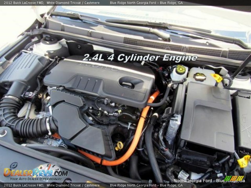 2012 Buick LaCrosse FWD White Diamond Tricoat / Cashmere Photo #11