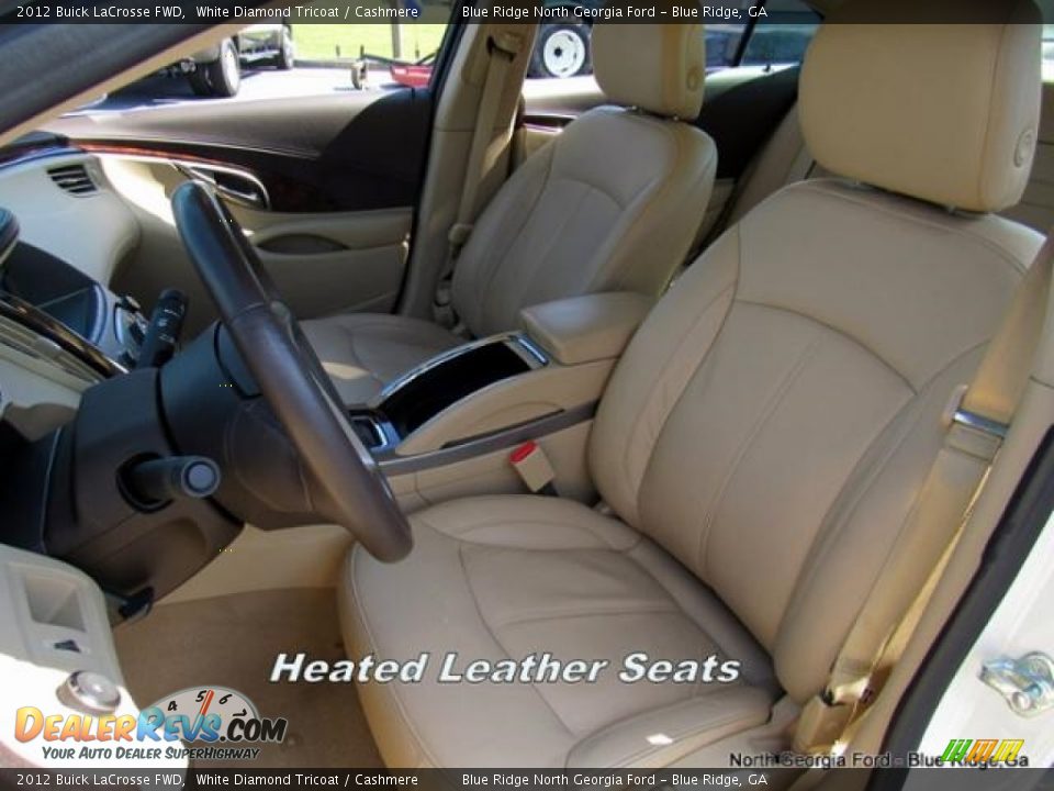 2012 Buick LaCrosse FWD White Diamond Tricoat / Cashmere Photo #12