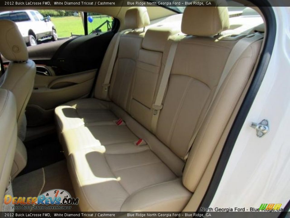 2012 Buick LaCrosse FWD White Diamond Tricoat / Cashmere Photo #14